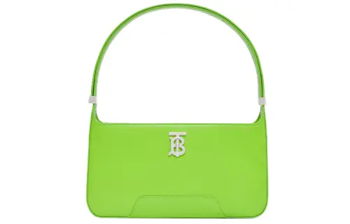 Burberry Calfskin Shoulder Bag, Handbag, Shoulder Bag Women's Green