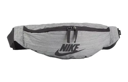 Nike Classic Polyamide One Shoulder Crossbody Fanny Pack Regular Unisex Silver Gray
