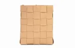 Bottega Veneta Lambskin Shoulder Bag, Crossbody Bag Women's Almond Yellow