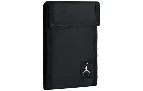 Jordan Polyester Cell Phone Pouch, Crossbody Bag, Wallet, Card Holder Unisex Black