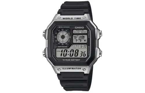 CASIO Men YOUTH Black Watch AE-1200WH-1C