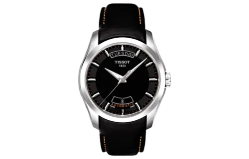 TISSOT Kutu Collection Automatic Mechanical Movement Men's Watches Watch 39mm Black Dial Stainless Steel Case
