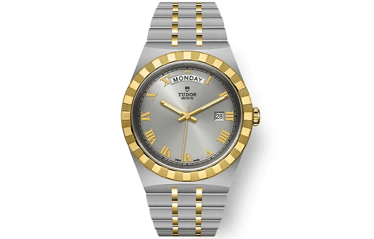 TUDOR Royal Collection Automatic Mechanical Movement Men's Watches Watch 41mm Silver Dial Steel Watch Case