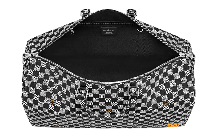 Мужская сумка Louis Vuitton Keepall 50 (коричневая) — фото 4