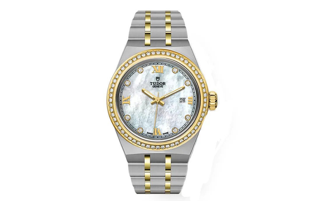 TUDOR Royal Collection Automatic Mechanical Movement Women's Watch 28mm Mother of Pearl Color Watch Dial