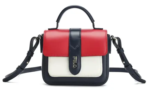 FILA Polyurethane Shoulder Bag, Crossbody Bag, Handbag Extra Small Women's Legend Red