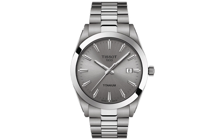 Мужские часы TISSOT Gentleman (серые)