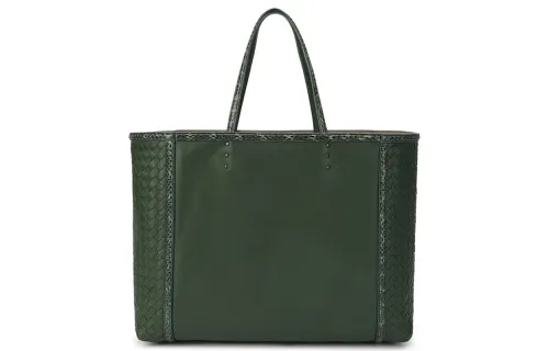 Bottega Veneta Comfortable Leather Handbag Women's Green