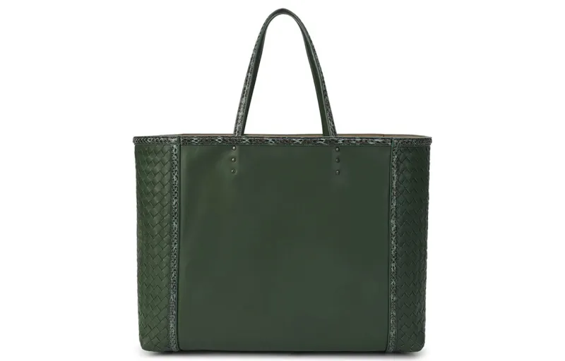 Bottega Veneta Comfortable Leather Handbag Women's Green