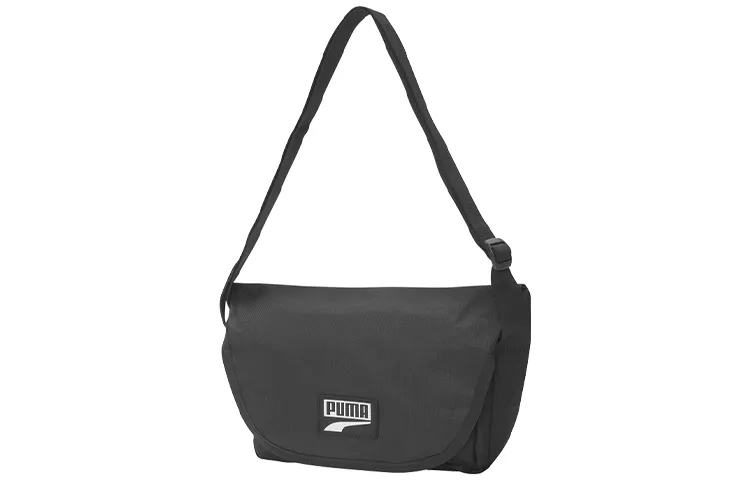 PUMA Fabric Shoulder Bag, Crossbody Bag Mini Unisex Black
