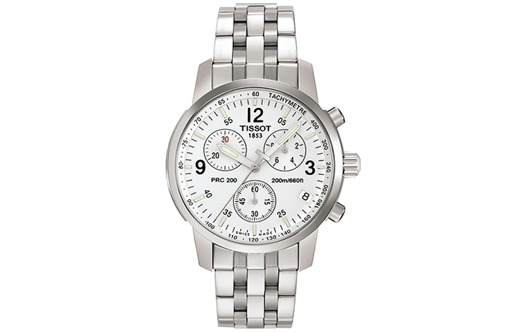 Мужские часы TISSOT PRS 200 (белые)