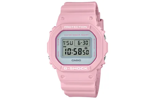 CASIO Women's G-SQUAD Series Gray Watch DW-5600SC-4PR