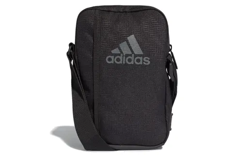 Adidas Polyester Crossbody Bag Regular Unisex Black