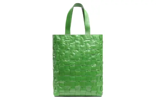 Bottega Veneta Cow Leather Handbag Men's Green