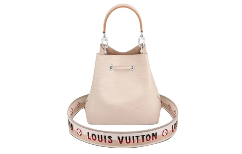 LOUIS VUITTON NOE Epi Grain Leather Bucket Bag, Shoulder Bag, Crossbody Bag Regular Women's Beige