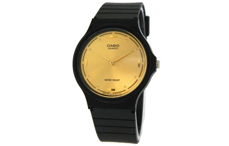 CASIO Women's YOUTH Gold Watch MQ-76-9ALDF