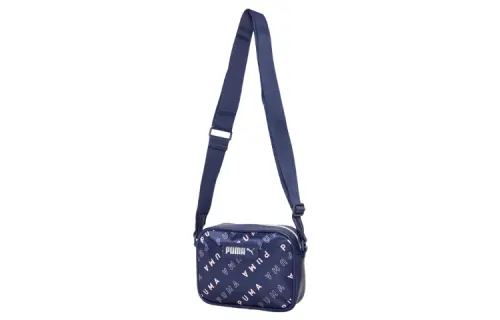 PUMA Artificial Leather Camera Bag, Crossbody Bag, Shoulder Bag Unisex Blue