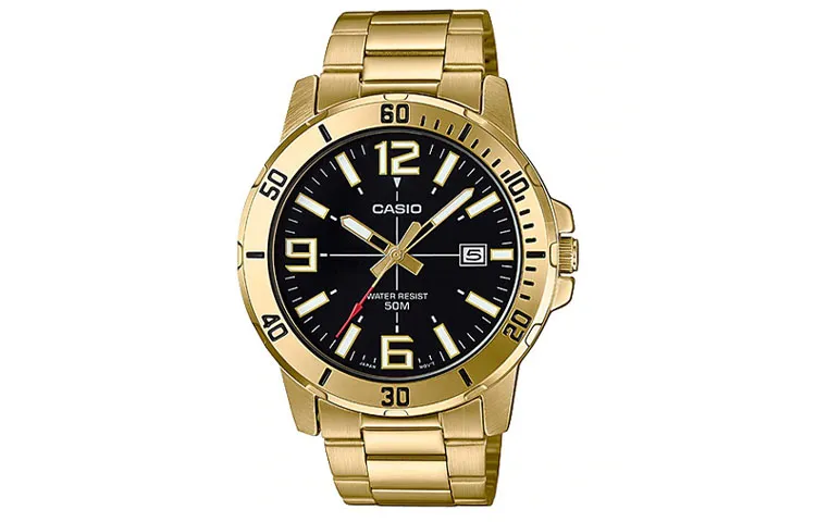 CASIO STANDARD Swordfish Ghost Ocean's Heart Quartz Movement Stainless Steel Strap Watch