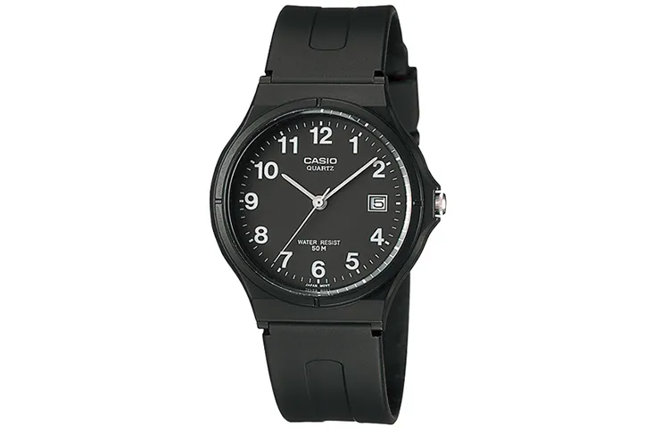CASIO Men YOUTH Black Watch MW-59-1B