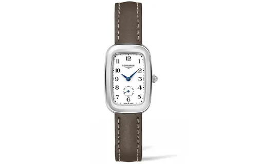 LONGINES Rider Collection Quartz Movement 30m Waterproof Women's Watch 36*24.7mm White Dial Steel Watch Case