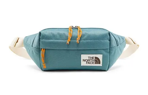 THE NORTH FACE 4L Fanny Pack Outdoor Bag Polyester Blue Green Unisex