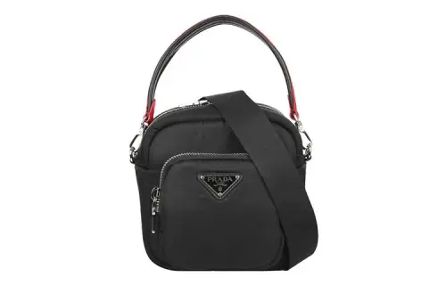 PRADA Nylon Crossbody Bag, Shoulder Bag, Handbag Women's Black