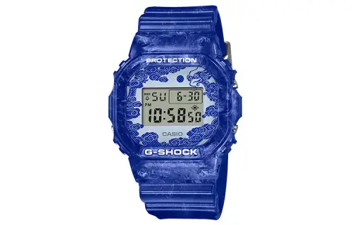 CASIO Men G-SQUAD Series Blue Watch