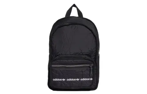 Adidas Originals Polyamide Pleated Backpack Regular Unisex Black