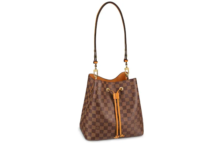 LOUIS VUITTON NOE Leather Bucket Bag, Portable Crossbody Bag, Shoulder Bag Women's