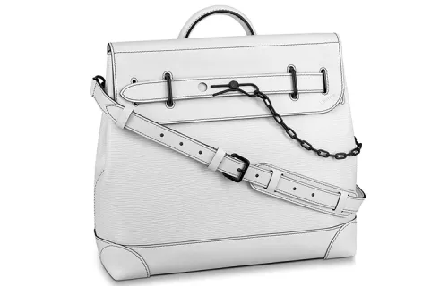LOUIS VUITTON Steamer Pm Epi Colorblock White