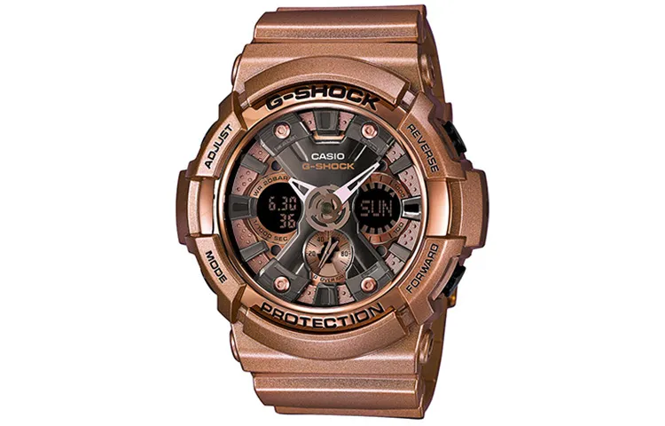CASIO Men Coffee Watch GA-200GD-9B