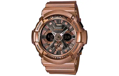 CASIO Men Coffee Watch GA-200GD-9B