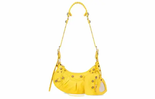 Balenciaga Le Cagole Shoulder Bag Xs Yellow
