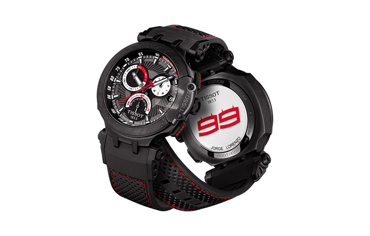Мужские часы TISSOT 2018MotoGP 47.6mm 4347.6mm (черный) — фото 3