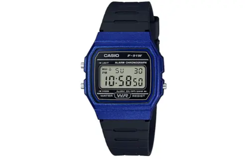 CASIO Unisex Standard Series 38.2mm Gray Watch F-91WM-2A
