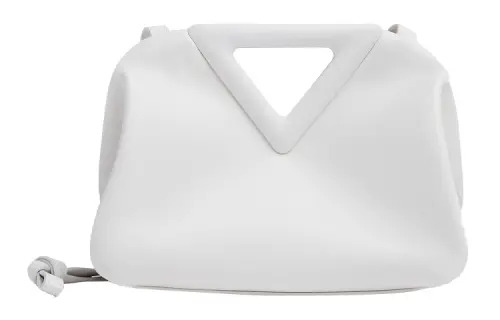 Bottega Veneta Cow Leather Clutch Women's White