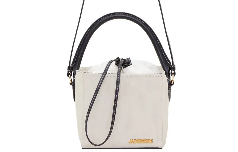 Jacquemus Suede Handbag Women's Ecru