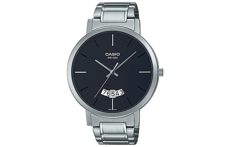 CASIO Men Standard Series Black Watch MTP-B100D-1EV