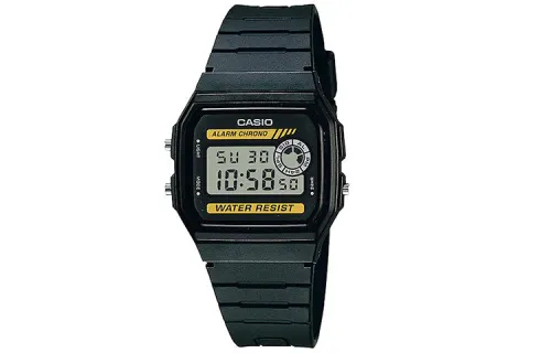 CASIO Men DRESS Black Watch F-94WA-9G