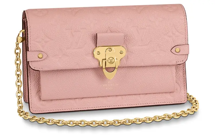 LOUIS VUITTON Vavin Cow Leather Weiwei An Handbag Regular Women's Cherry Blossom Pink