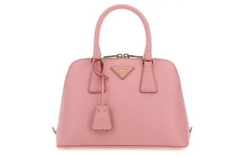 PRADA Leather Handbag Women's Pink