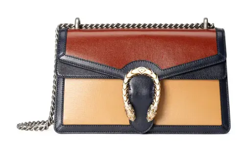 GUCCI Dionysus Leather Crossbody Bag, Shoulder Bag Women's