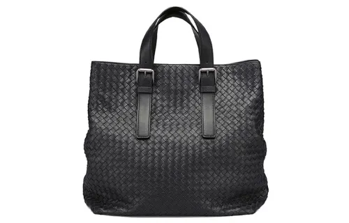 Bottega Veneta Sheepskin Handbag Regular Men's Black