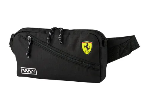 PUMA Zip Pocket Fabric Fanny Pack Unisex Black