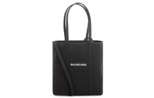 Balenciaga Canvas Portable Crossbody Bag, Shoulder Bag Women's Black