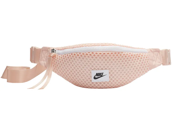 Nike Polyester Sling Bag, Shoulder Bag, Crossbody Bag, Fanny Pack Regular Unisex Orange Pink