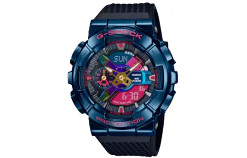CASIO Women's Full Metal Series Blue Watch GM-110SN-2ADR