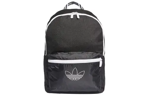 Adidas Originals Large Capacity Polyester Backpack Unisex Black