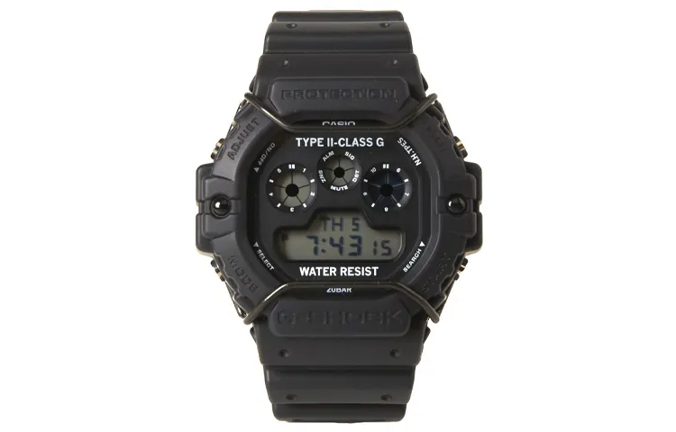 CASIO Men G-SQUAD Series Black Watch DW-5900NH-1
