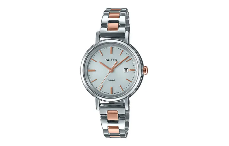 CASIO Women's SHEEN Silver Watch